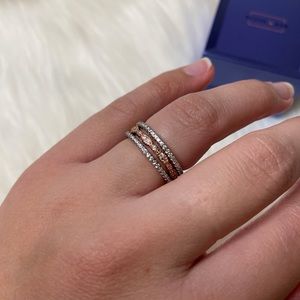 Blush and Bar Juliana 3 Ring Set (size 6)